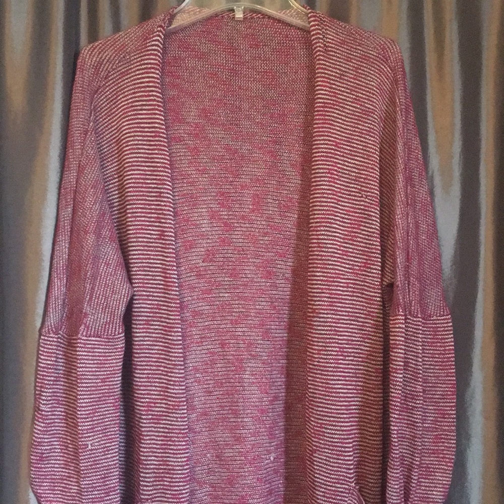 Vintage BP long thin knitted cardigan sweater